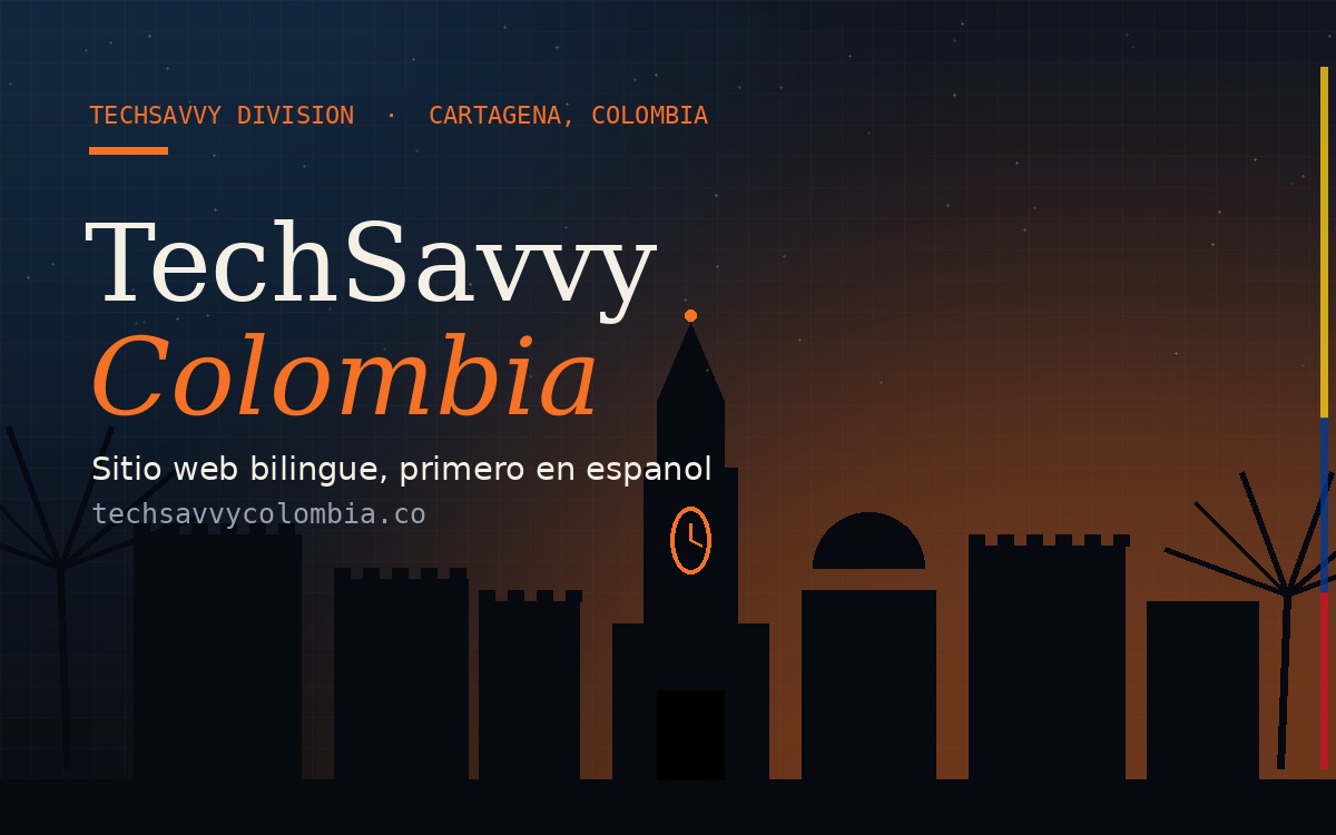 TechSavvy Colombia, sitio de estudio web primero en español